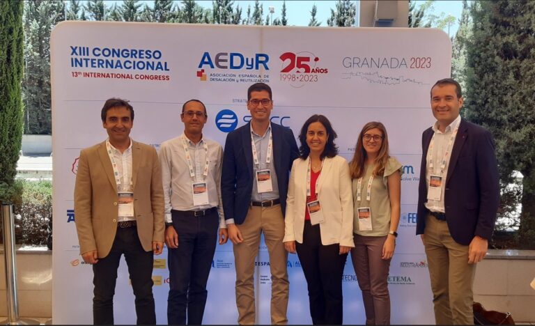 Las tecnologías más innovadoras del sector del agua centran las ponencias de Facsa en el XIII Congreso Internacional de la AEDyR