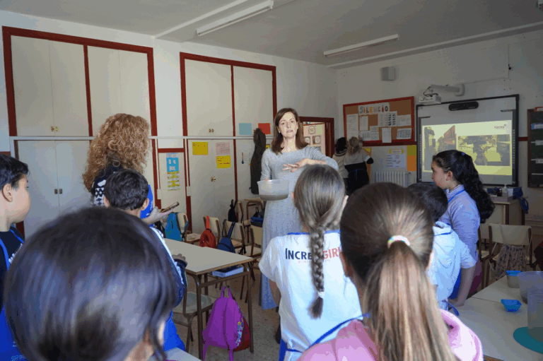 Arranca en Sarrión el proyecto educativo ‘Juntos por el Agua’ de la CHJ y Facsa