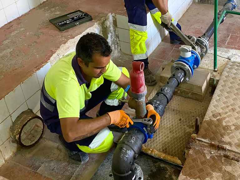 Sant Antoni destina el 10 % de la facturación del servicio de agua a renovar sus infraestructuras hidráulicas