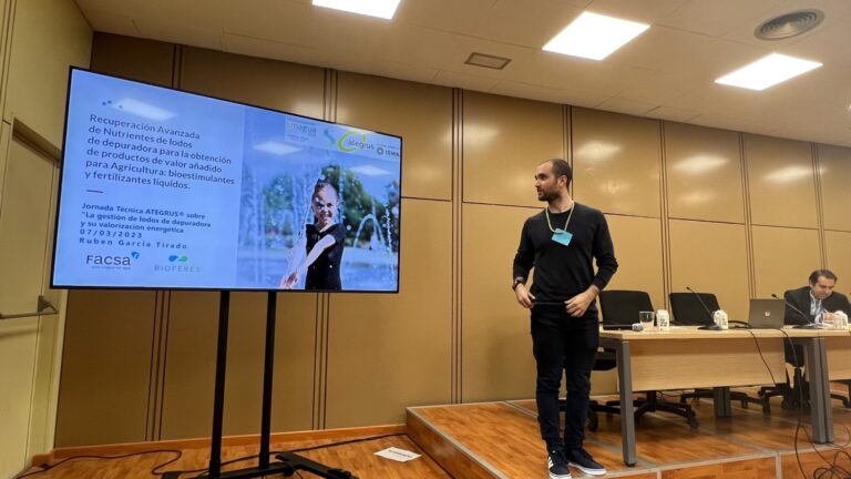 Facsa presenta en SMAGUA un innovador proyecto para producir biofertilizantes y bioestimulantes a partir de lodos de EDAR