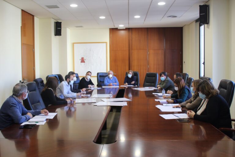 Burriana y Facsa presentan el Proyecto de renovación de la red de abastecimiento y alcantarillado 2022