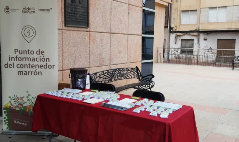Fobesa fomenta la correcta separación de residuos orgánicos en Elda con una nueva campaña informativa