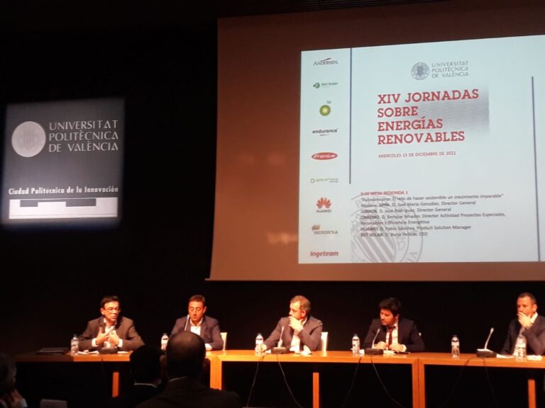 Obremo analiza los desafíos del sector energético en la XIV Jornada sobre Energías Renovables de la UPV