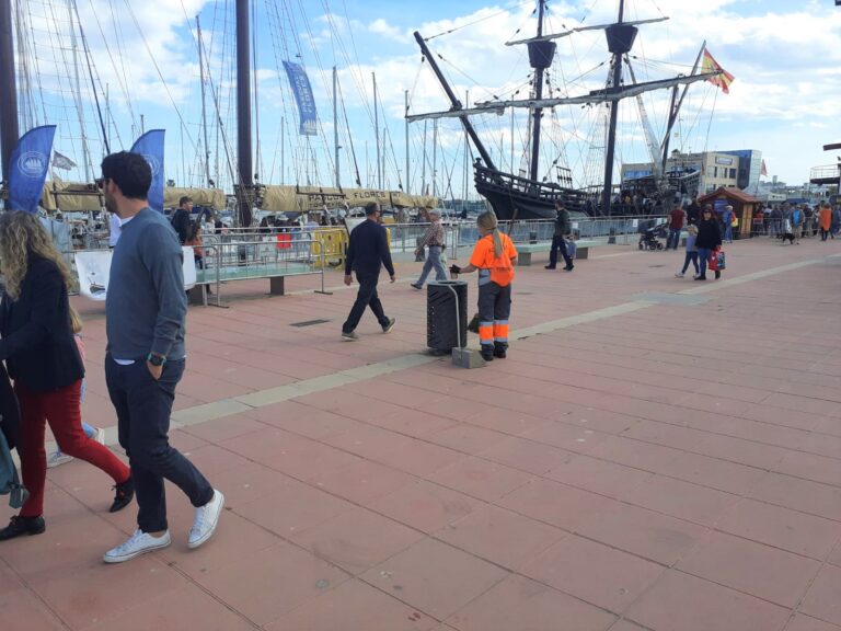 Fobesa establece un operativo especial de limpieza y recogida de residuos para el evento ‘Escala a Castelló’