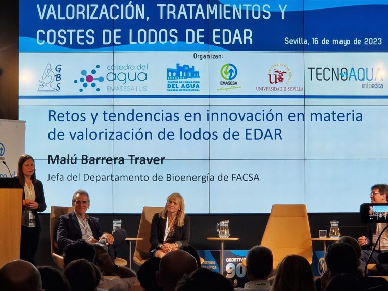 Facsa destaca el papel de la innovación en la recuperación de productos de valor añadido a partir de los lodos de EDAR