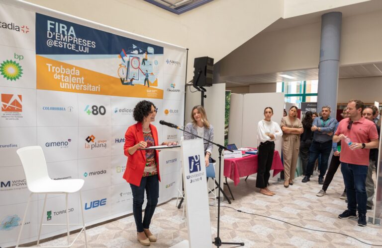 Grupo Gimeno potencia el acercamiento entre las empresas y el estudiantado en la Feria de Empresas de la Universitat Jaume I