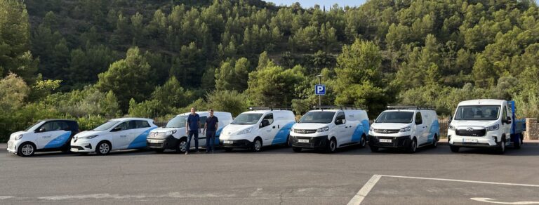 La Vall d’Uixó y Facsa cumplen el reto de electrificar toda su flota de vehículos del servicio de abastecimiento de agua