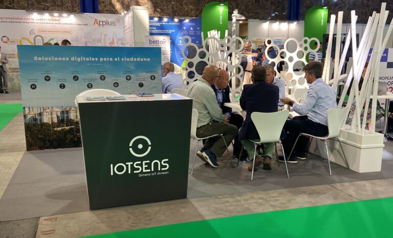 IoTsens muestra sus soluciones inteligentes para la gestión urbana en Greencities