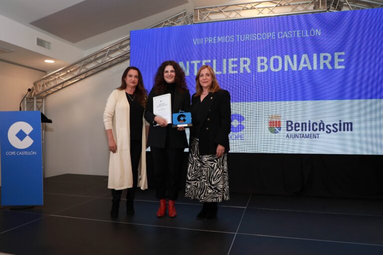 Intelier Bonaire premiado en los TurisCOPE Castellón por su apuesta por la innovación y el turismo deportivo