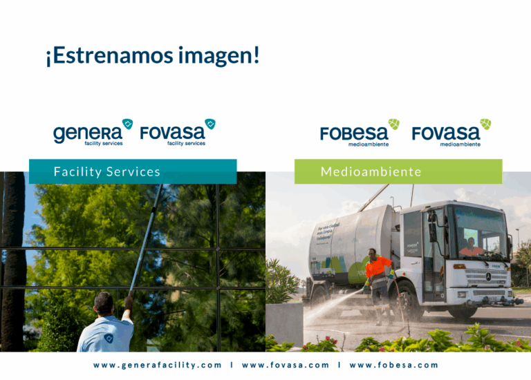 Nuestras áreas de Medioambiente y Facility Services estrenan nueva imagen