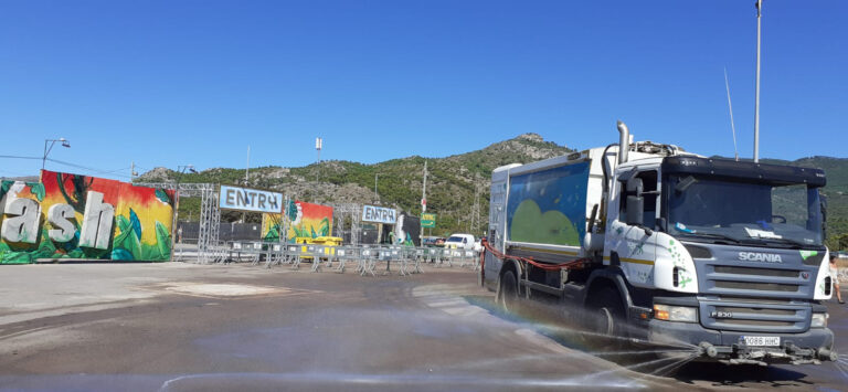 Fobesa asume los servicios de limpieza y recogida de residuos durante el Rototom y el SOM Festival