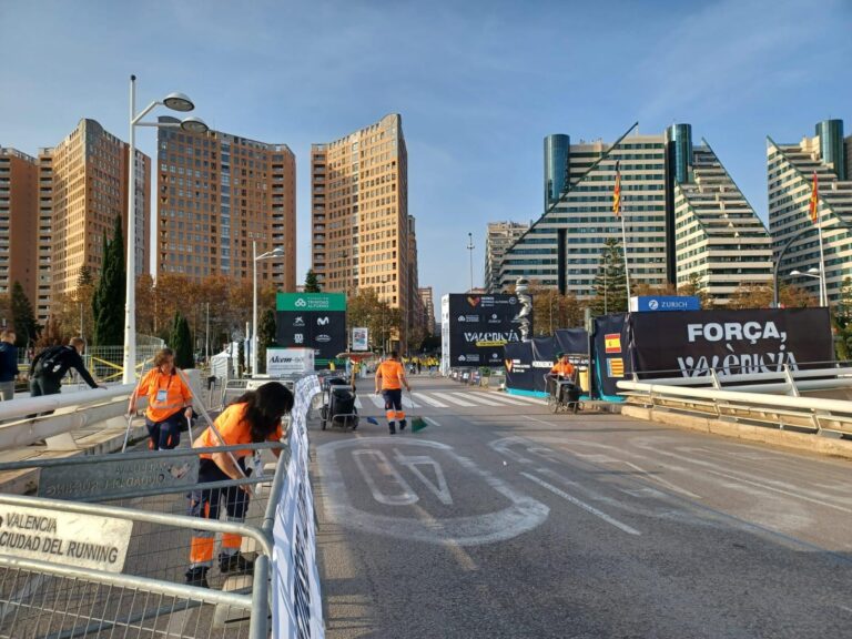 Fovasa Medioambiente contribuye al éxito de la edición más emotiva del Maratón Valencia