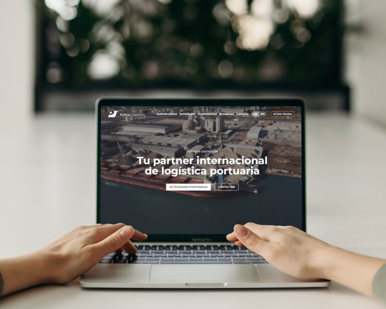 La nueva web de Portsur permite un contacto más personalizado y eficiente