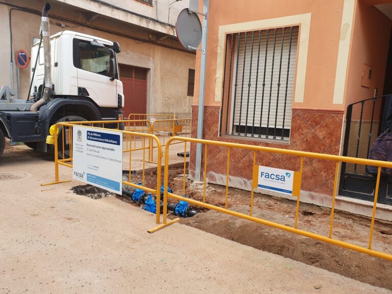Nules y Facsa mejoran el servicio de abastecimiento de agua potable