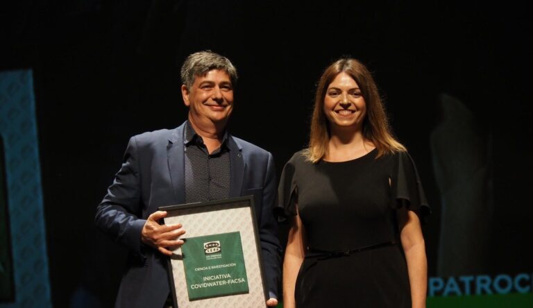 El proyecto COVID WATER de Facsa recibe el premio ‘Ciencia e Investigación’ de Onda Cero