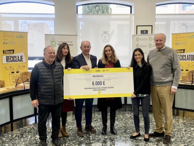 Fovasa ayuda a Massanassa a convertirse en el municipio ganador del Reto del Reciclaje 2022