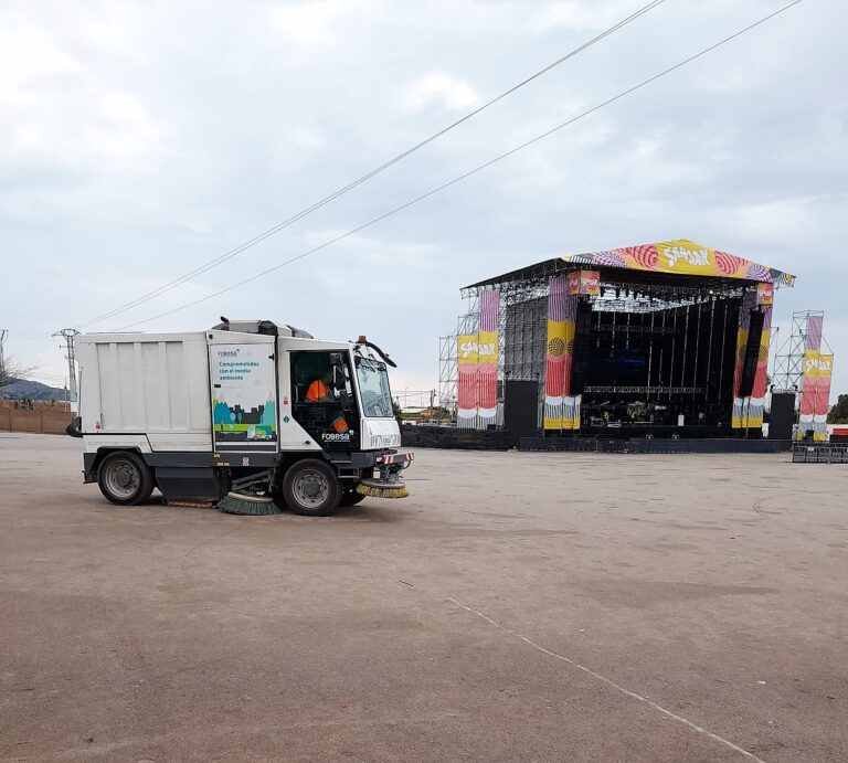 Benicàssim confía a Fobesa los servicios de limpieza y recogida de residuos del SanSan Festival