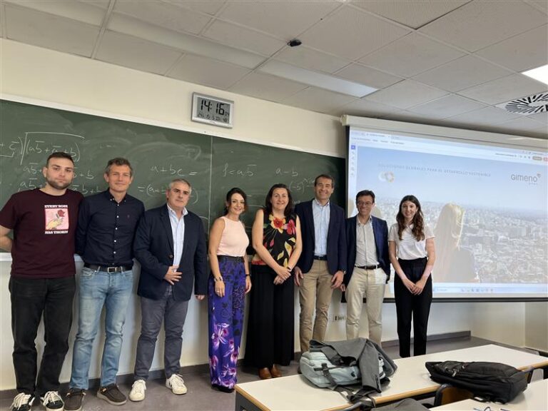Grupo Gimeno acerca el mundo profesional al estudiantado de la UPV