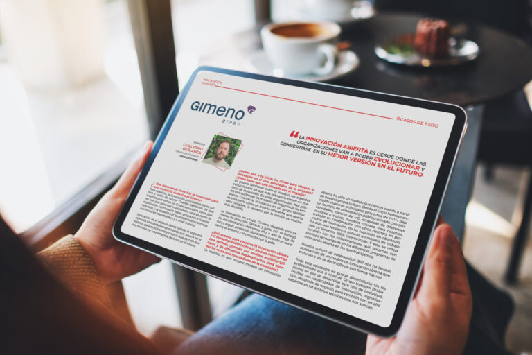 APD y Vodafone destacan el expertise y la innovación abierta de Grupo Gimeno como caso de éxito en su White Paper 'Innovation Mindset'