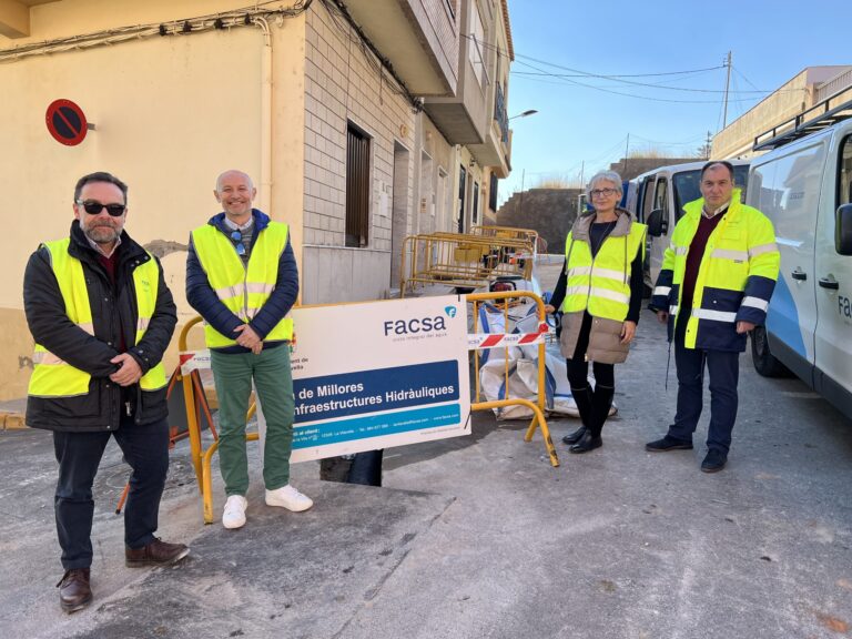 La Vilavella mejorará la calidad del agua gracias a la renovación de un importante tramo de su red de distribución