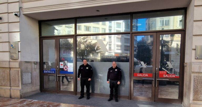 Fovasa Seguridad se encarga de la vigilancia de las dependencias de la Agencia Tributaria en la Comunitat Valenciana