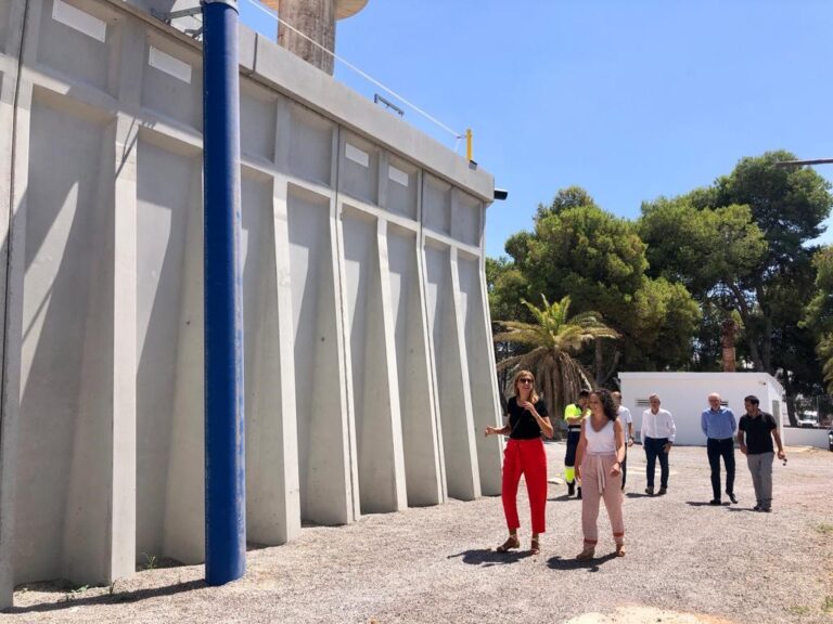Facsa pone en funcionamiento en Almassora un nuevo depósito de agua que triplica la capacidad del anterior