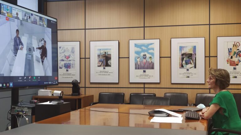 FOBESA y la UJI entregan virtualmente 25 becas al alumnado residente en Benicàssim