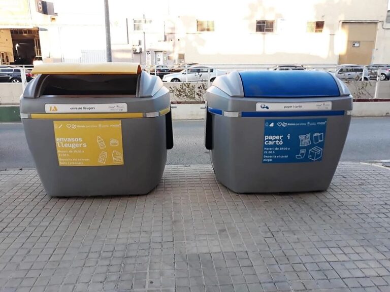 FOVASA instala cerca de 200 nuevos contenedores en Aldaia