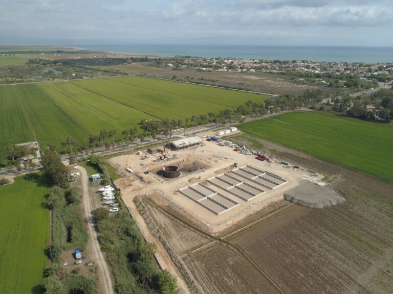 La UTE FACSA-CALAF avanza las obras de la nueva depuradora de RIUMAR en Deltebre