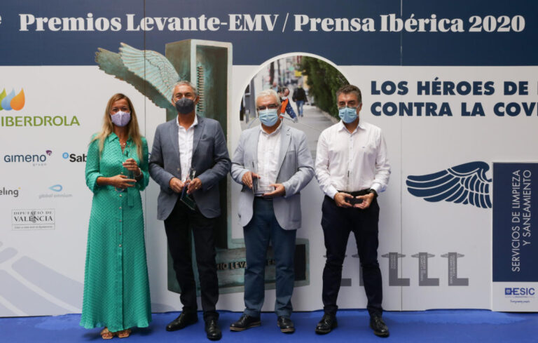 Levante-EMV premia la labor del equipo de Medioambiente de Grupo Gimeno durante la pandemia