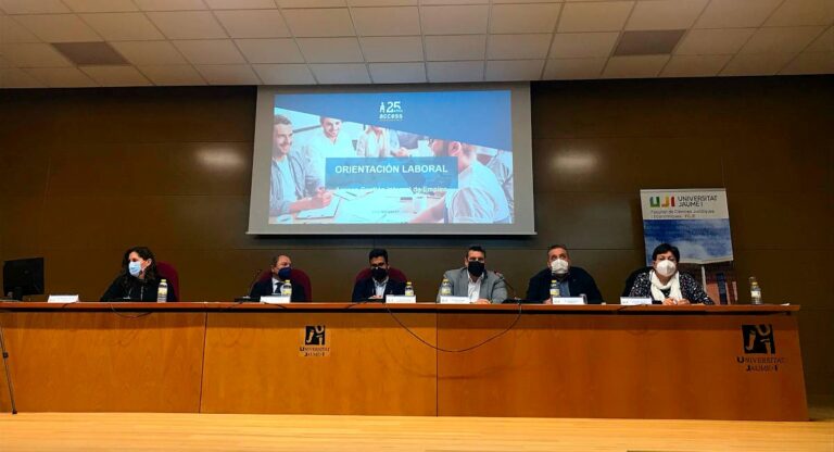 Grupo Gimeno participa en la última mesa redonda sobre orientación profesional e inserción laboral de la UJI