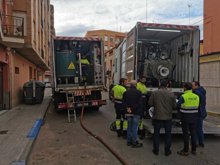El Ayuntamiento de Vila-real y Facsa avanzan en la prevención de inundaciones y la mejora de la red de saneamiento del municipio