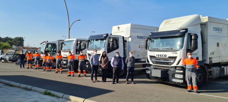 FOVASA renueva por completo su flota de vehículos en Alzira
