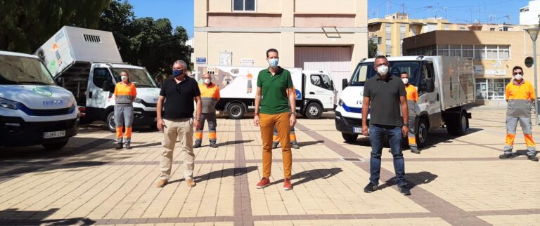 FOBESA incorpora nuevos vehículos 0 emisiones al servicio de recogida de residuos y limpieza viaria de Elda