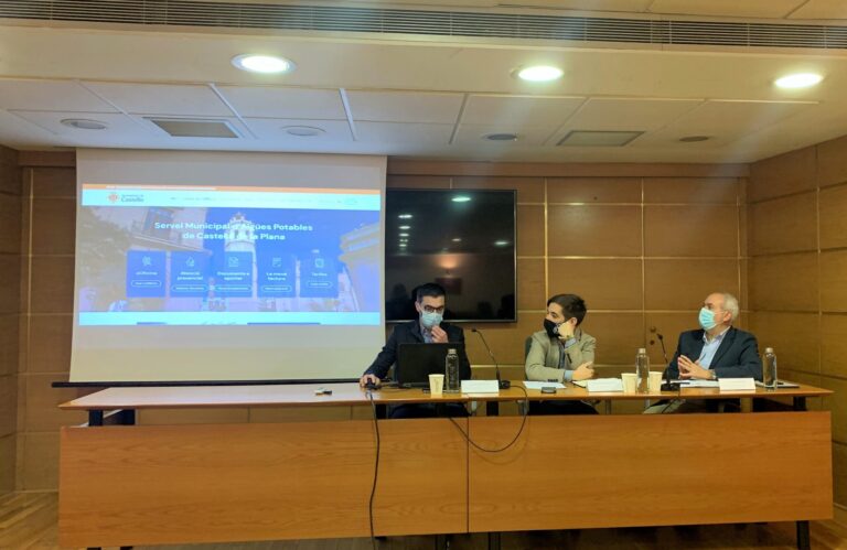 El Ayuntamiento de Castelló y FACSA activan una nueva web del Servicio Municipal del Agua para reforzar el conocimiento