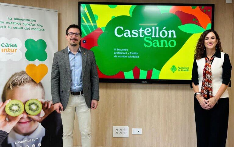 El Ayuntamiento de Castellón y y Casa Intur presentan la II edición de “Castellón Sano” para promover la alimentación saludable en familia